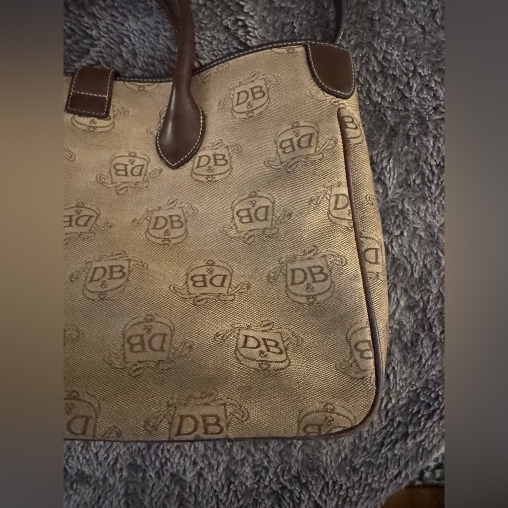 DOONEY AND BOURKE Vintage Signature Double Handle Shoulder Bag - Picture 8 of 13